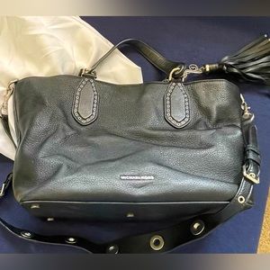 Michael Kors Black Leather Large Hobo